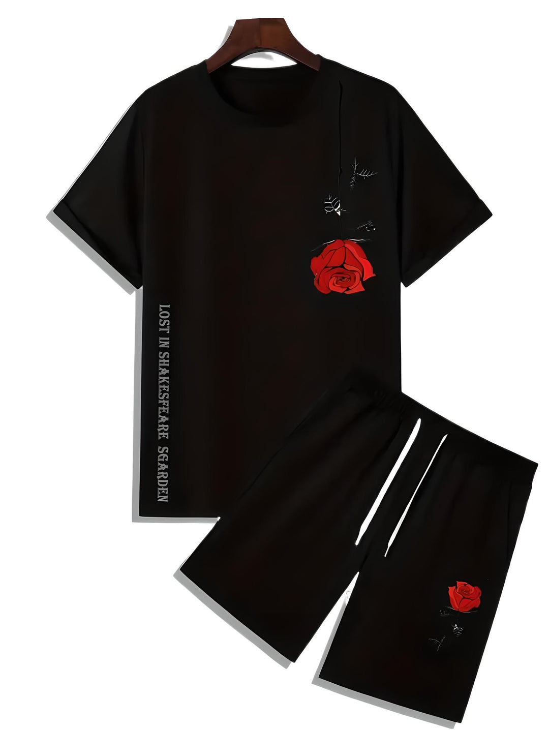 Outfit- Off Red Roses