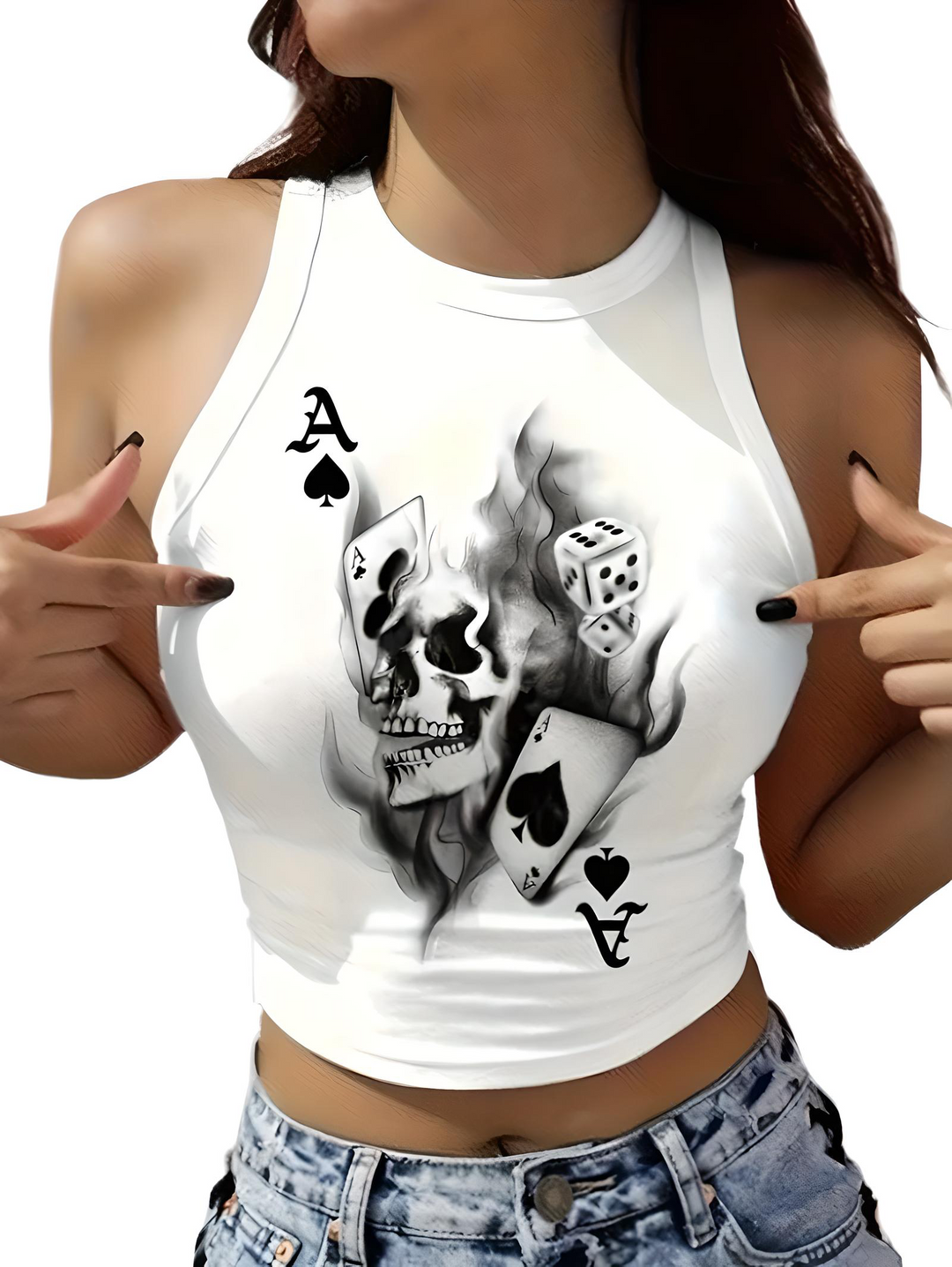 Crop-top Poker