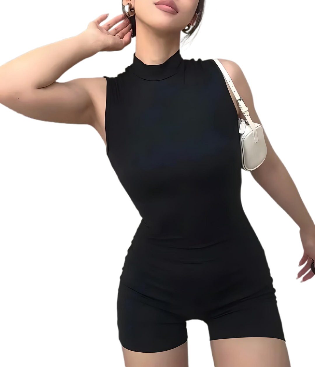 Combi-short noir