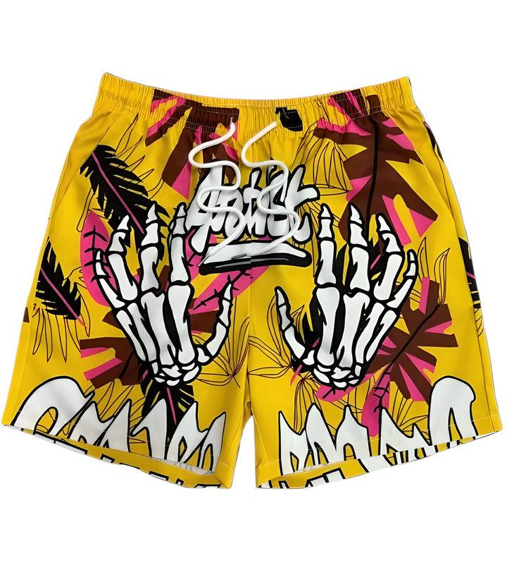Short de bain - Pineapple Skull