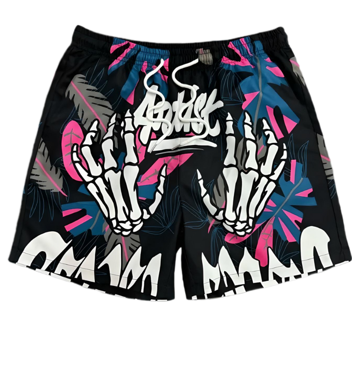 Short de bain - Pineapple Skull