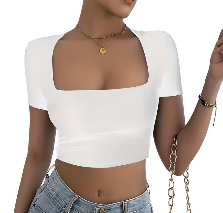 Neckline crop
