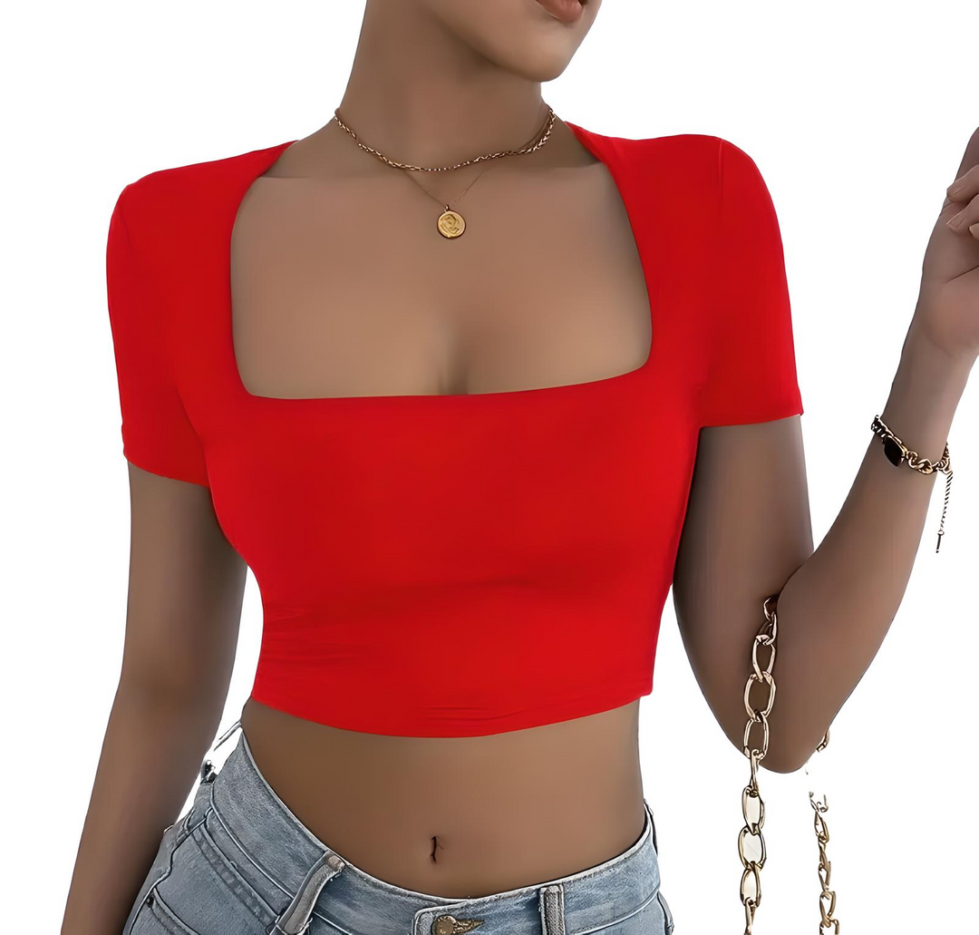 Neckline crop