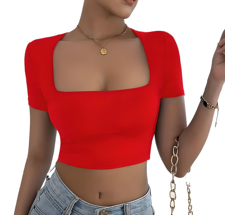 Neckline crop