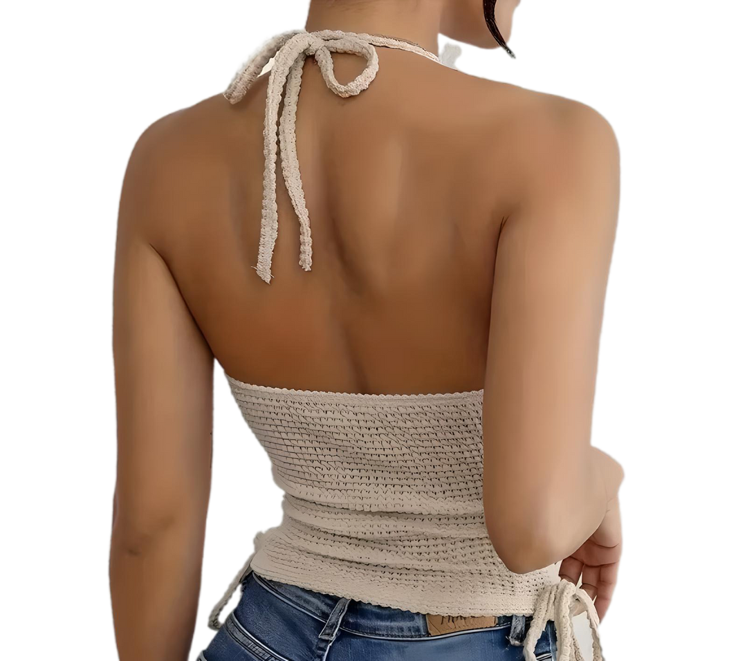 Top falling neckline